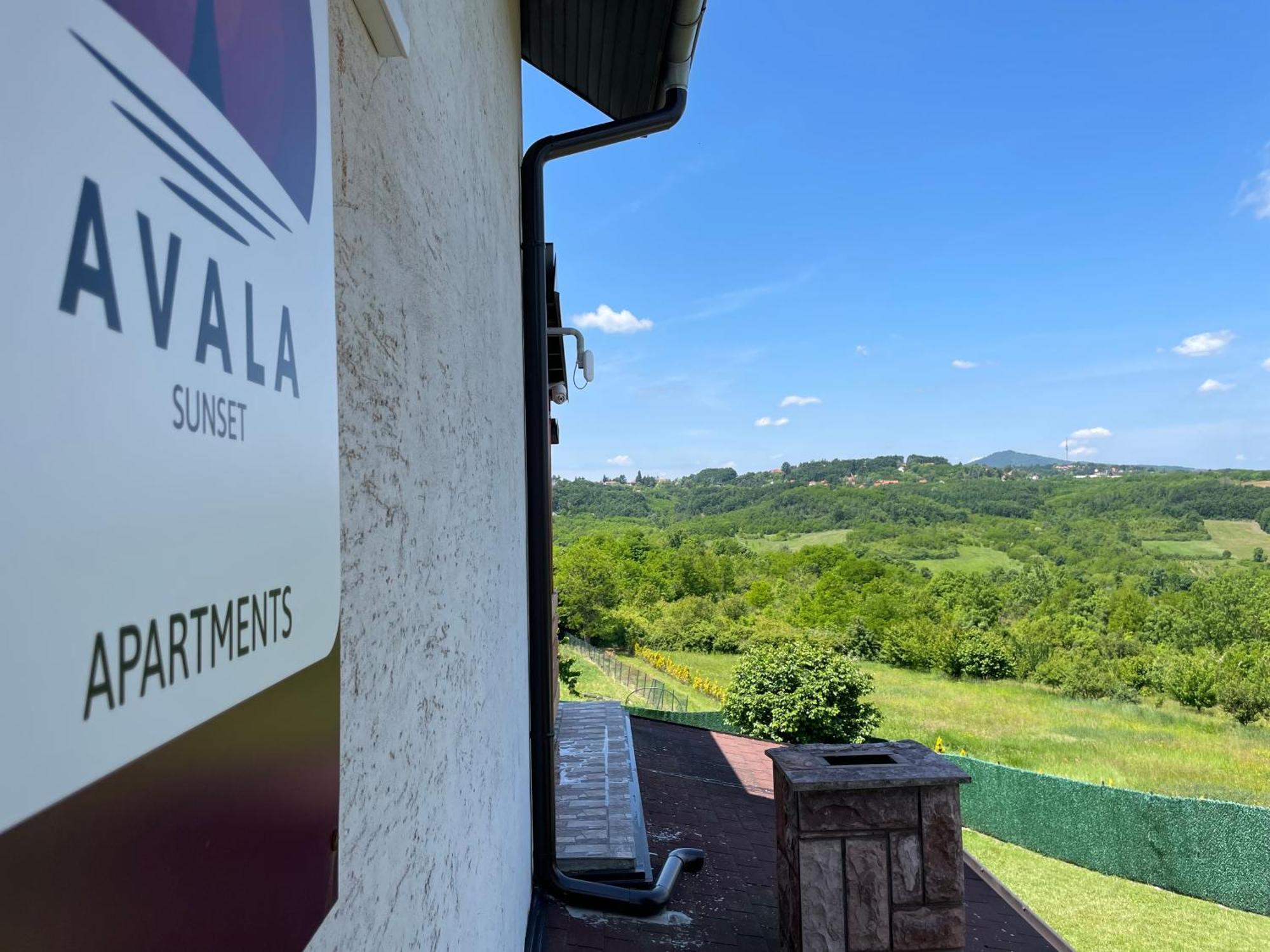 Avala Sunset Apartments 贝尔格莱德 外观 照片